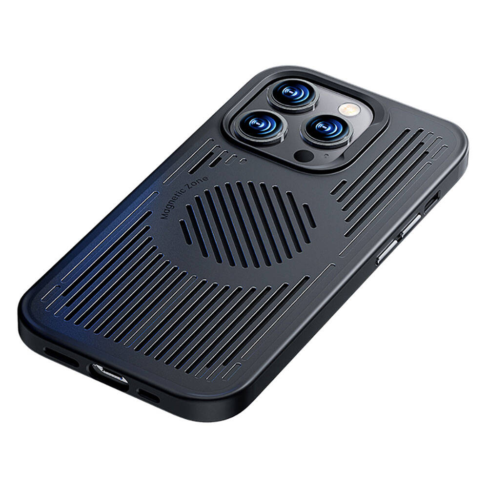 Benks Biliz iPhone 14 Pro Max M-safe Şarj Özellikli Düşme Dirençli Soğutucu Kılıf Benks Biliz iPhone 14 Pro Max M-safe Şarj Özellikli Düşme Dirençli Soğutucu Kılıf